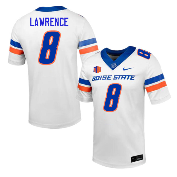 DeMarcus Lawrence Jersey, Boise State Broncos #8 DeMarcus Lawrence Football Jersey College Uniforms-